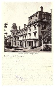 Massachusetts  Orange , Mansion House