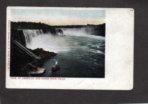 ON Niagara Falls New York NY Ontario Canada Postcard PMC Carte Postale UDB