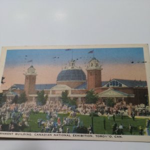 Government Building ,Canadian National Exhibition,Toronto,Can. Post Card