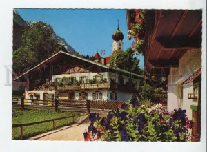 441068 Germany 1973 Oberbayerisches Bauernhaus RPPC cancellation advertising