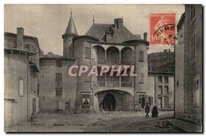 Thiers - Le Chateau - Old Postcard