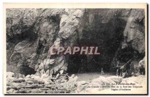 Old Postcard The Pointe du Raz The Great Cave of the East Bde Trepassey Regio...