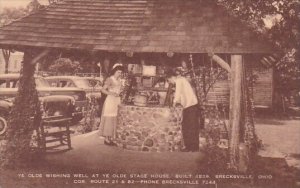 Ye Olde Stage Wishing Well At Ye Old Stage House Built 1839 Brecksville Ohio ...