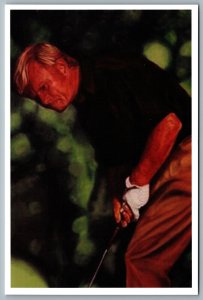 Postcard Jack Nicklaus by Stephen Marotta Players Authentic Direct #329/20000