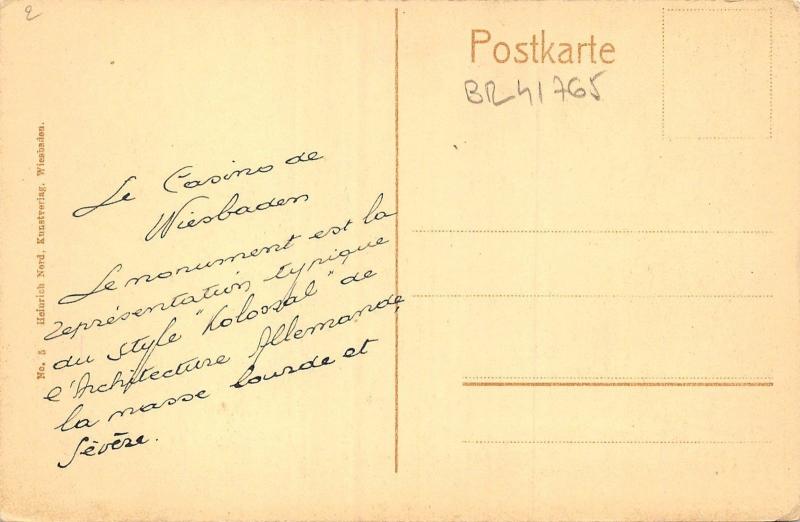 BR41765 Kurhaus Wiesbaden     Germany