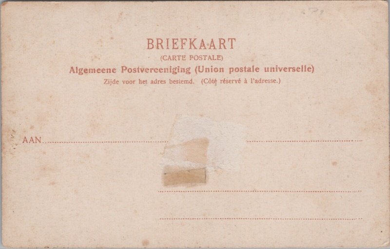 Netherlands Arnhem Schipbrug Vintage Postcard B147