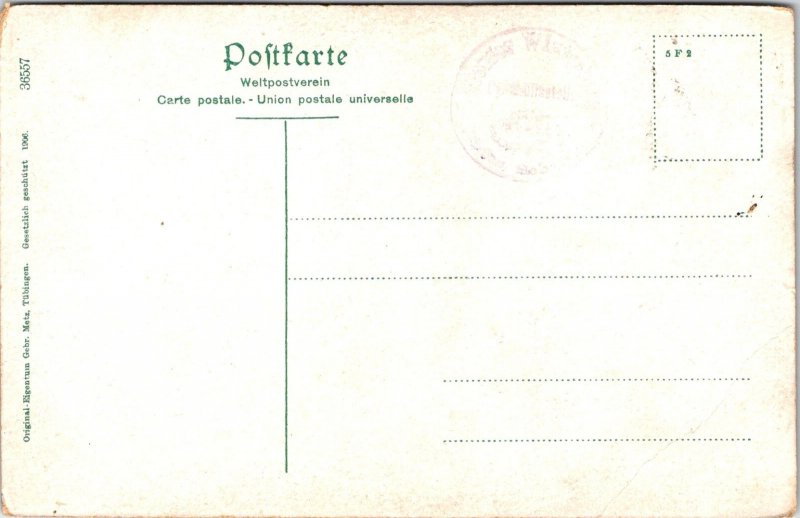 Antique Postcard DB Grusse Hotel Grossen Winterberg Kiphorn DDR Germany