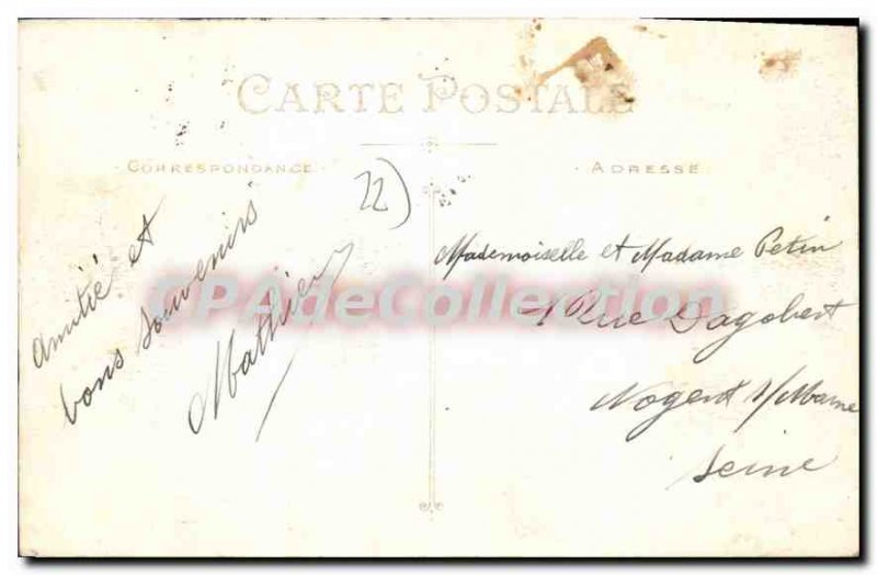 Old Postcard SAINT-BRIEUC barracks Ursulines