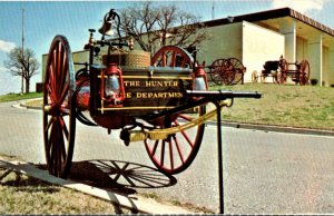 Oklahoma Oklahoma City Hand Drawn Chemical Cart Circa 1890-1910 Oklahoma Fire...