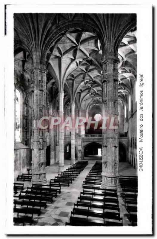  ANSICHTSKARTEN Lissabon Masteiro von Jeronimos Igreja