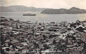 del de Cacayoulco Mexico Panoramic View  RPPC Postcard