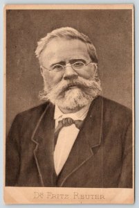 Stavenhagen-Mecklenburg~Low German Literature~Poet Fritz Reuter~1906 Postkarte