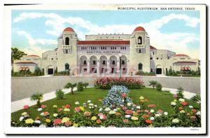 Postcard Old Municipal Auditorium San Antonio Texas