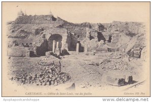 Tunisia Carthage Colline de Saint-Louis vue des fouilles