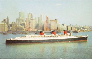 Cunard SS 'Queen Mary' Ship Unused Postcard F52