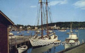 The Bowdoin, Boothbay Harbor, Maine, ME USA Sailboat Unused 