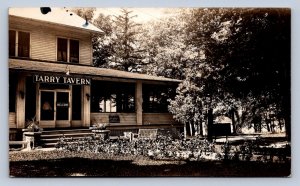 J87/ Chippewa Lake Ohio RPPC Postcard c1929 Terry Tavern  1592