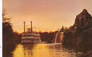 Disneyland Mark Twain At Dusk