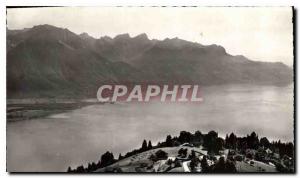  Modern Postcard Caux Lake Leman and the Alps of Savoy