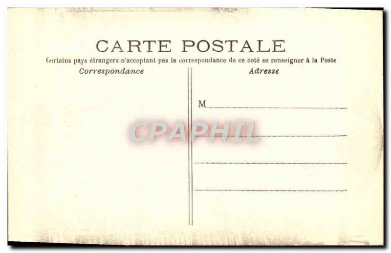 Old Postcard Paris Hotel Des Invalides Central Door