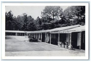 c1920's Reid Motel Restaurant Cottages Groves Greenville Alabama AL Postcard