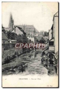Postcard View Of The Old Chartres & # 39Eure