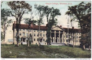 WINDSOR, Nova Scotia, Canada, PU-1908; King's College