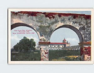 Postcard San Luis Rey Mission, Oceanside, California