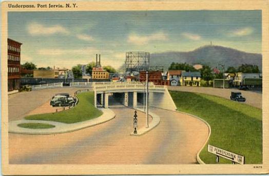 NY - Port Jervis, Underpass