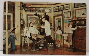 OUR GANG in THE AWFUL TOOTH Movieland Wax Museum Buena Park Cali Postcard A3