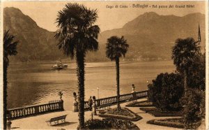 CPA AK BELLAGIO Nel parco del Grand Hotel ITALY (541034)