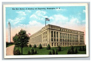 Vintage 1930's Postcard Bureau of Printing & Engraving Building Washington DC