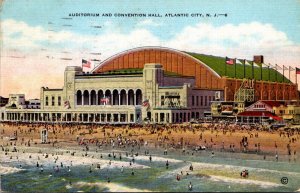 New Jersey Atlantic City Auditorium and Convention Hall 1938