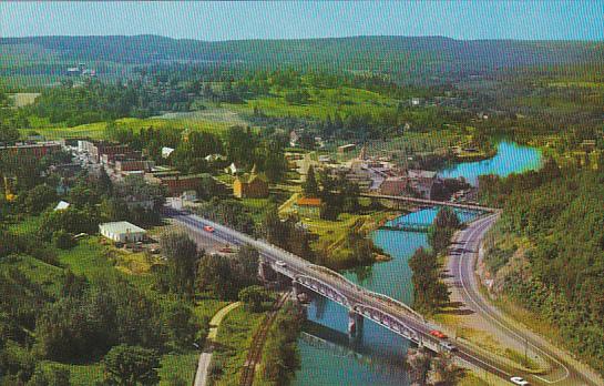 Canada Birds Eye View Burk's Falls Ontario