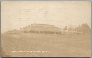 MACON CAMP GORDON GA BASE HOSPITAL ANTIQUE REAL PHOTO POSTCARD RPPC