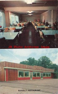 GA, Griffin, Georgia, Russell's Restaurant, Multi-View, EC Kropp No 40111