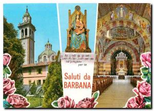 Postcard A Modern pensiero Una preghiera Santuario di Barbana Grado Gorizia