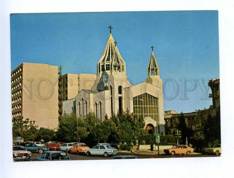 192912 IRAN TEHRAN Church old photo postcard