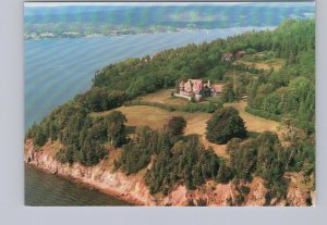 Beinn Bhreagh, Baddeck Bay, Cape Breton, Nova Scotia, Aerial View Postcard