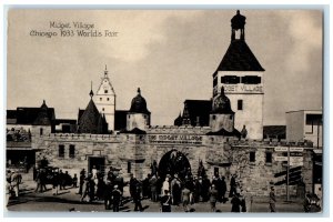 c1910s Midget Village Scene Chicago 1933 World Fair Chicago Illinois IL Postcard