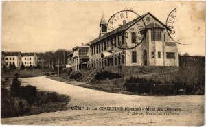 CPA Militaire Camp de La COURTINE - Mess des Officiers (90038)