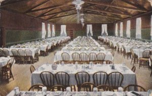 Indiana Valparaiso University Dining Room At South Hall 1910