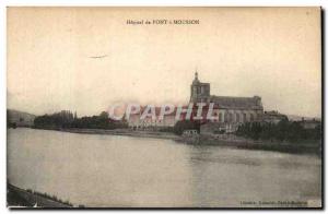 Old Postcard Bridge Hospital has Mousson