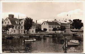 Sweden Marstrand Westbergs Pensionat och Turisthotellet Vintage RPPC C053