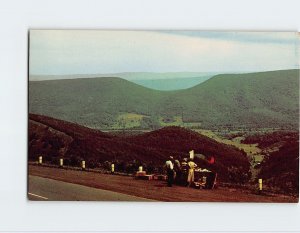 Postcard The Saddle, New Creek Mountain, West Virginia