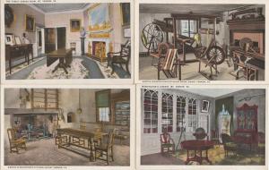 (4 cards) Dining Room and Other Views - Mount Vernon VA, Virginia - WB