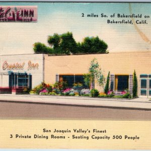 c1940s Bakersfield, CA Crystal Inn San Joaquin Valley Dance Dine Koleopulos A216
