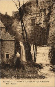 CPA BOZOULS - Le moulin et la cascade au Saut du Mendiant (133201)