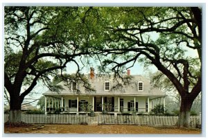c1960's Oakland Plantation Exterior Natchitoches Louisiana LA Unposted Postcard