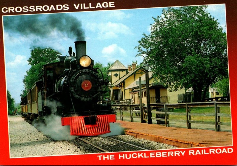 Michigan Flint Crossroads Village The Hucleberry Railroad